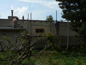 RD Opava – izolace ploché střechy