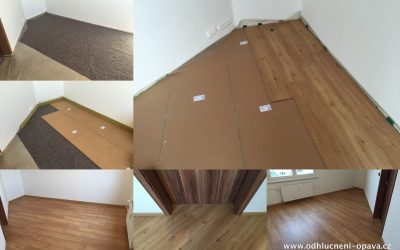 Akustická izolace podlahy v panelovém bytovém domě | Opava